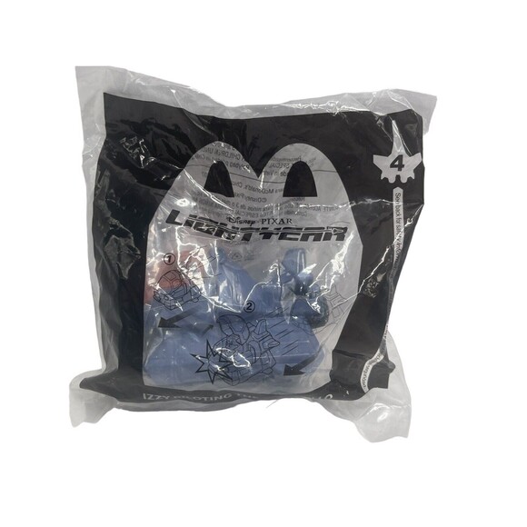 LIGHTYEAR DISNEY Mc donalds happy meal toy 4 IZZY PILOTING THE ARMADILLO - Picture 7 of 8